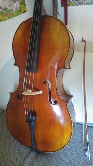 Violončelo (4/4, masív, eben, príslušenstvo) - 3