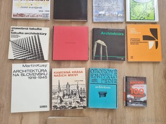 Knihy o architektúre, estetike e iné - 3