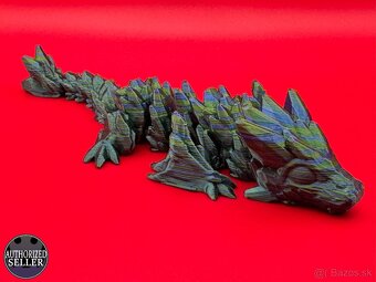 3D tlačený dráčik – flexibilná hračka alebo dekorácia - 3