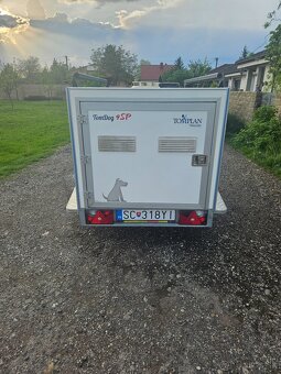 Privesny vozik pre 4 velkych psov - 3