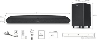 Soundbar so subwooferom TCL TS6110 - 3