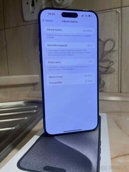 Predám Iphone 15 Pro Max 256GB - 3