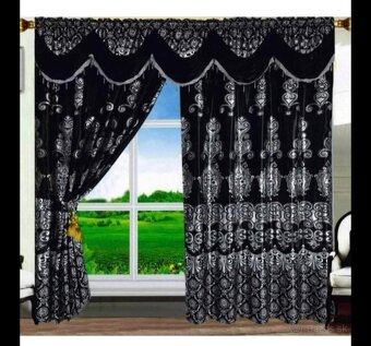 Závesy turecké 3m/2,5 viac farebné - 3