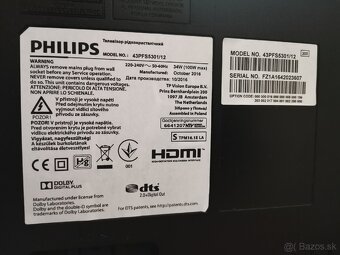 Ultra tenký LED televízor s rozlíšením Full HD 43" - 3