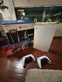 Sony PlayStation 5 825GB +2 ovládače dualsense - 3