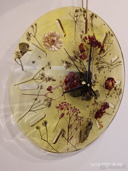 Epoxidove hodiny s jesennym motivom - 3