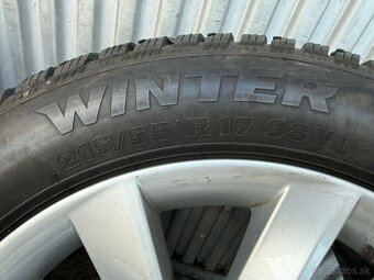 17" Elektrony 5x112 SKODA zimne pneu 215/55 R17 - 3