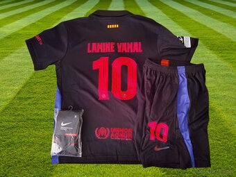 dres Lamine Yamal #10 FC Barcelona BLACK Travis Scott - 3
