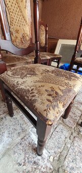 Drevené stoličky - 2 ks už iba - 3