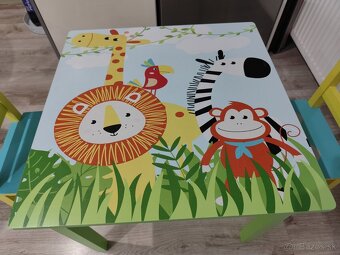 Detský stôl a stoličky - 3