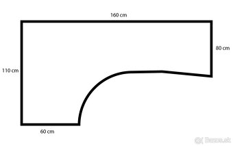 Masívny rohový stôl - 3