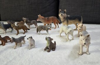 Vlky Schleich a Papo - 3