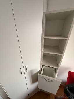 Súprava bielych skríň - 3