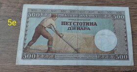 Srbske bankovky 2 - 3