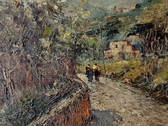 OBRAZ - Talianska škola - Roľnícka krajina - 3