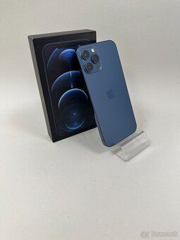 Apple iPhone 12 PRO Max 256GB Blue-Batéria 100% - 3