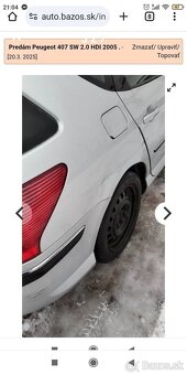 Predám Peugeot 407 Sw - 3