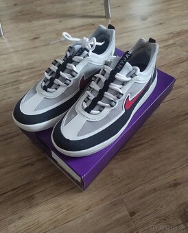 Tenisky Nike SB Nyjah Free 2 – Black/White/Red, veľkosť 38 ( - 3