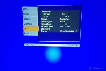 Projektor Epson EB-X7 s DO - 3