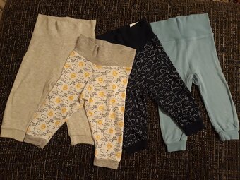 Tenké tepláky v.62-68 - 8 ks - 3