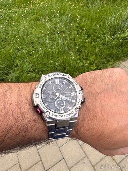 Predám rok nosene hodinky casio G-Shock G-Steel GST-B100D-1A - 3