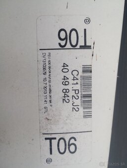 Kryt spätného zrkadla P406 - 3