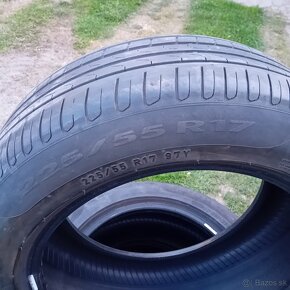 Predam letné pneumatiky Pireli 225/55r16 - 3