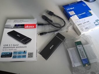 Ext. WD RED / Blue 1TB USB C/ A - zaruka 04 / 2028. - 3