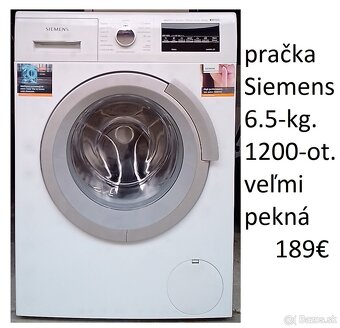 predám pračku A+++ - 3