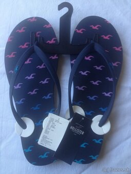 FLIP-FLOP šľapky HOLLISTER  veľ. S modré - 3