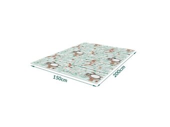 Detská hracia podložka Zvieratká 200 x 150 cm - 3