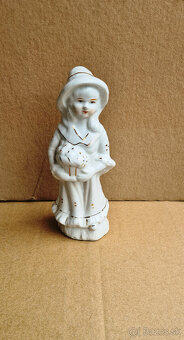 Porcelánové sošky Kvetinárka + Tanečný pár - výška 19 cm - 3