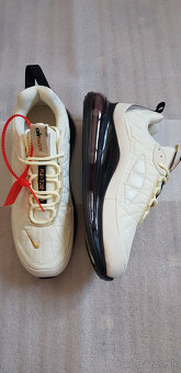 NIKE SNEAKERS 720 BKACK WHITE CREAM - 3