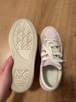 Predám ružové Converse tenisky, veľkosť 38 - 3
