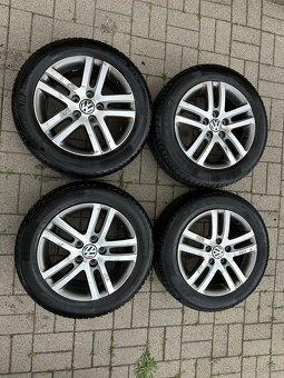 📢 Originálne disky Volkswagen Atlanta R16 + Michelin clima - 3