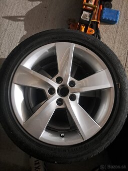 5x100 R16 Škoda 215/45 Letné pneu Dunlop - 3