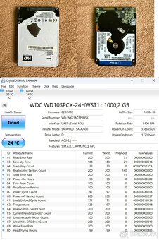 3x 1TB 2,5" disk SATA 3 + USB čítačka AXAGO Slimport - 3
