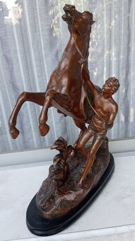 Socha - Marlyho kôň podľa Guillaume Coustou - 3