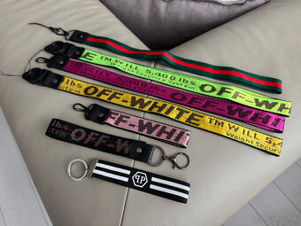 Štýlové šnúrky značky Off-white, GG, PP - 3