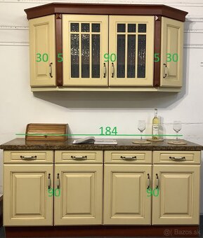 Kuchyňa v krémovej farbe LINA - 3