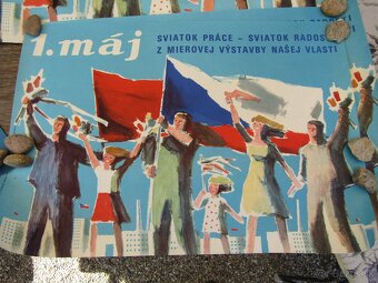 rôzne plagáty 1.máj a 9.máj - 3