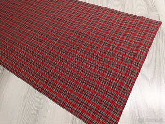 Karovaný vianočný obrus - 3