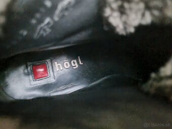 HOGL prémiové dámske čižmičky, pravá koža aj kožušina, v. 39 - 3