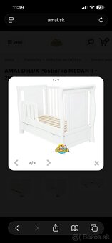 Multifunkčná detská postieľka - 3