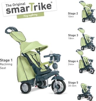 SMART TRIKE 5v1 detská trojkolka - 3