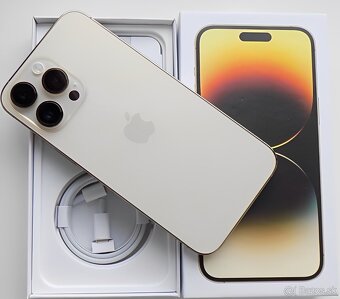 iPhone 14 Pro Max Gold BATERIE 100% TOP - 3