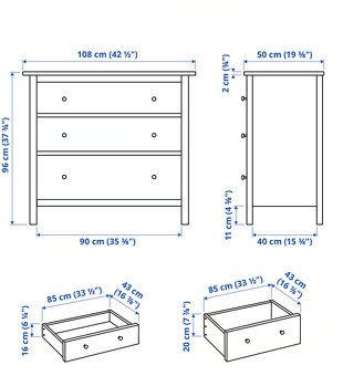 Komoda Ikea Hemnes - 3