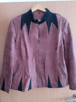 Dámska nová kožená bunda - 3