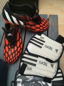 Adidas set: Kopačky – Chrániče – Taška a štucne - 3
