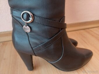 Talianske kožené čižmy - 3